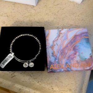 Alex and Ani Beaded American flag heat bangle bracelet. NWT